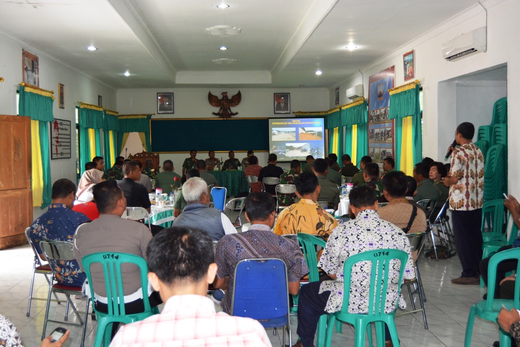 Rakor Pam Kunjungan Presiden Jokowi